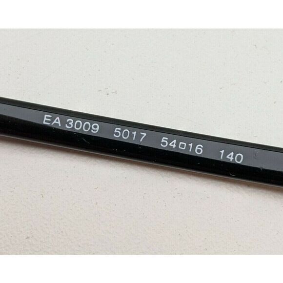 🕶️Emporio Armani EA3009 5017 Eyeglasses 54/16 140 /DAZ738🕶️ - Picture 7 of 10